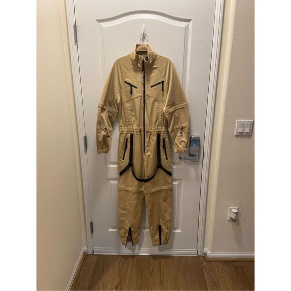 MAGNLENS Convertible Flight Suit Desert unisex Jumpsuit Khaki size XXS NWOT $235 - Picture 12 of 12